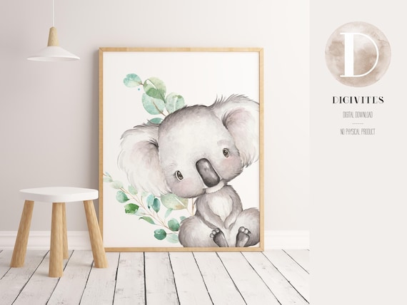 Eucalyptus botanical illustration used for Koala Eco packaging.