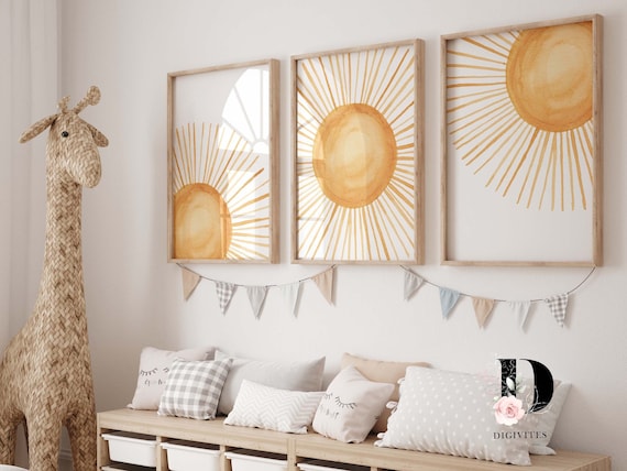 Sun nursery decor cheap