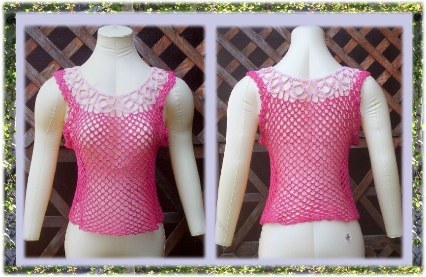 TO GO Tank Top Crochet Pattern by Cindy Kamps - Etsy