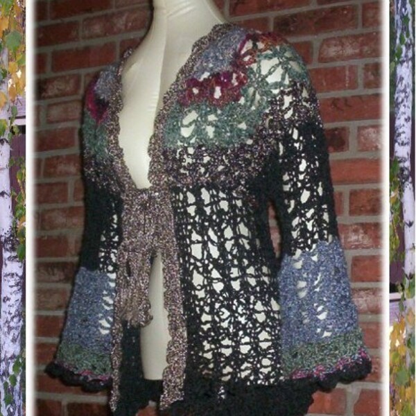 FRENCH QUARTER Jacket Sweater Pattern by Cindy Kamps