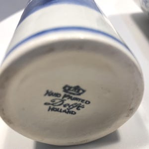 Vintage Delfts Blauw Holland Trio - Heineken Bierpul en miniatuurkaraffen afbeelding 5
