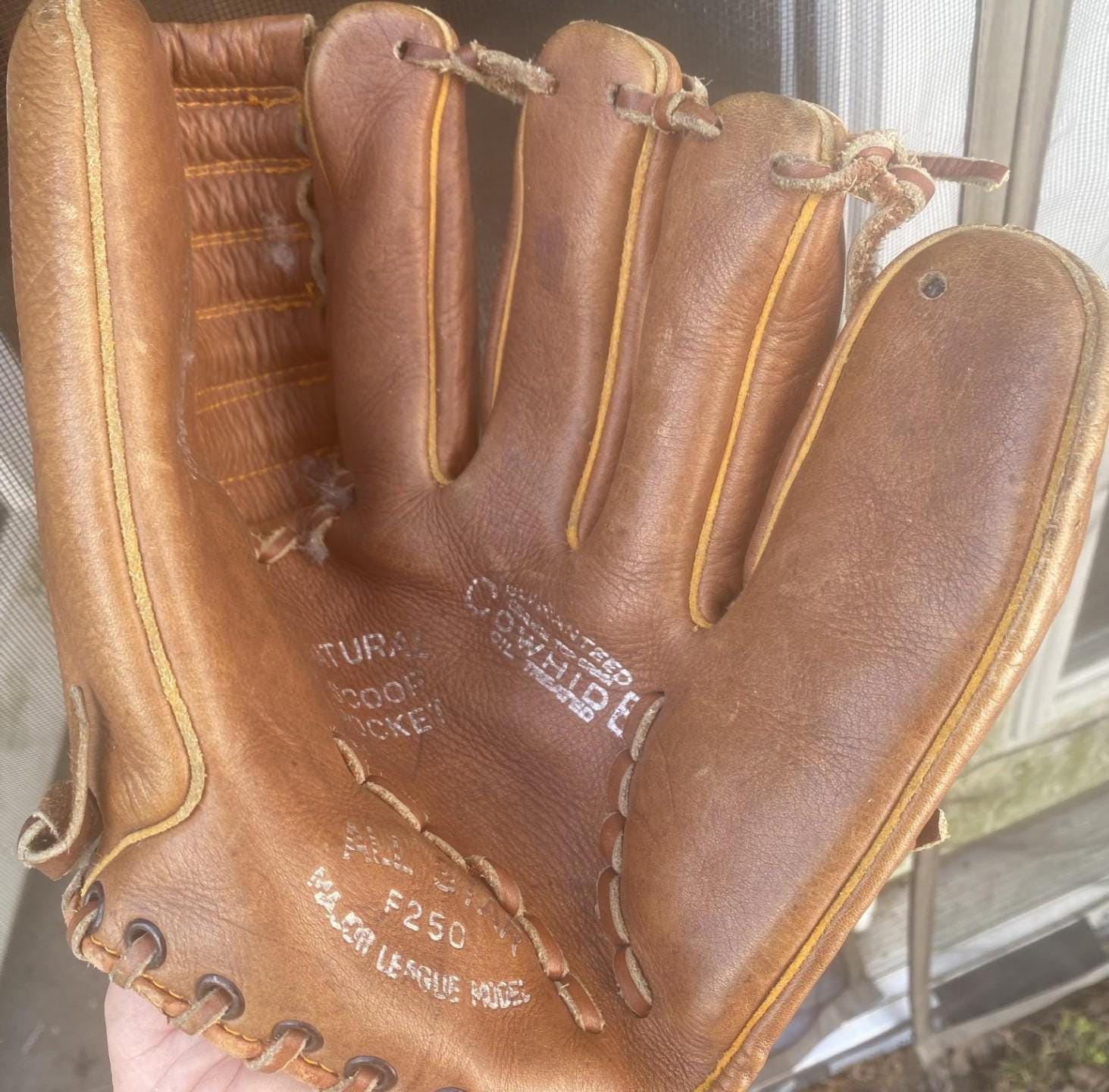 1960s baseball glove - Etsy 日本