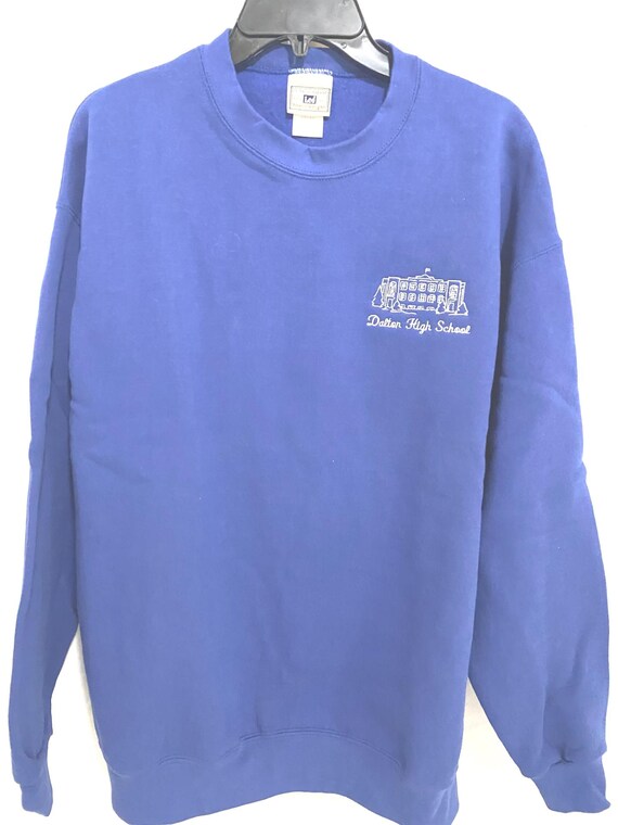 Vintage Dalton High School Sweatshirt | Lee Heavyweight | Closed School 1960’s | Massachusetts Alumni