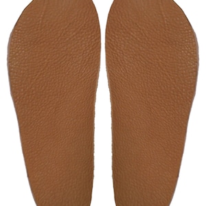 Men&#39;s Moccasin - A Pair of Bison Insoles for the Do It Yourselfer - Each order will be for 1 pair