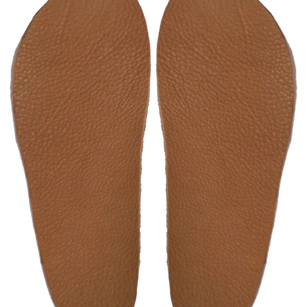 Men's Moccasin - A Pair of Bison Insoles for the Do It Yourselfer - Each order will be for 1 pair