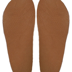 Women's Moccasin - A Pair of Bison Insoles for the Do It Yourselfer - Each order will be for 1 pair
