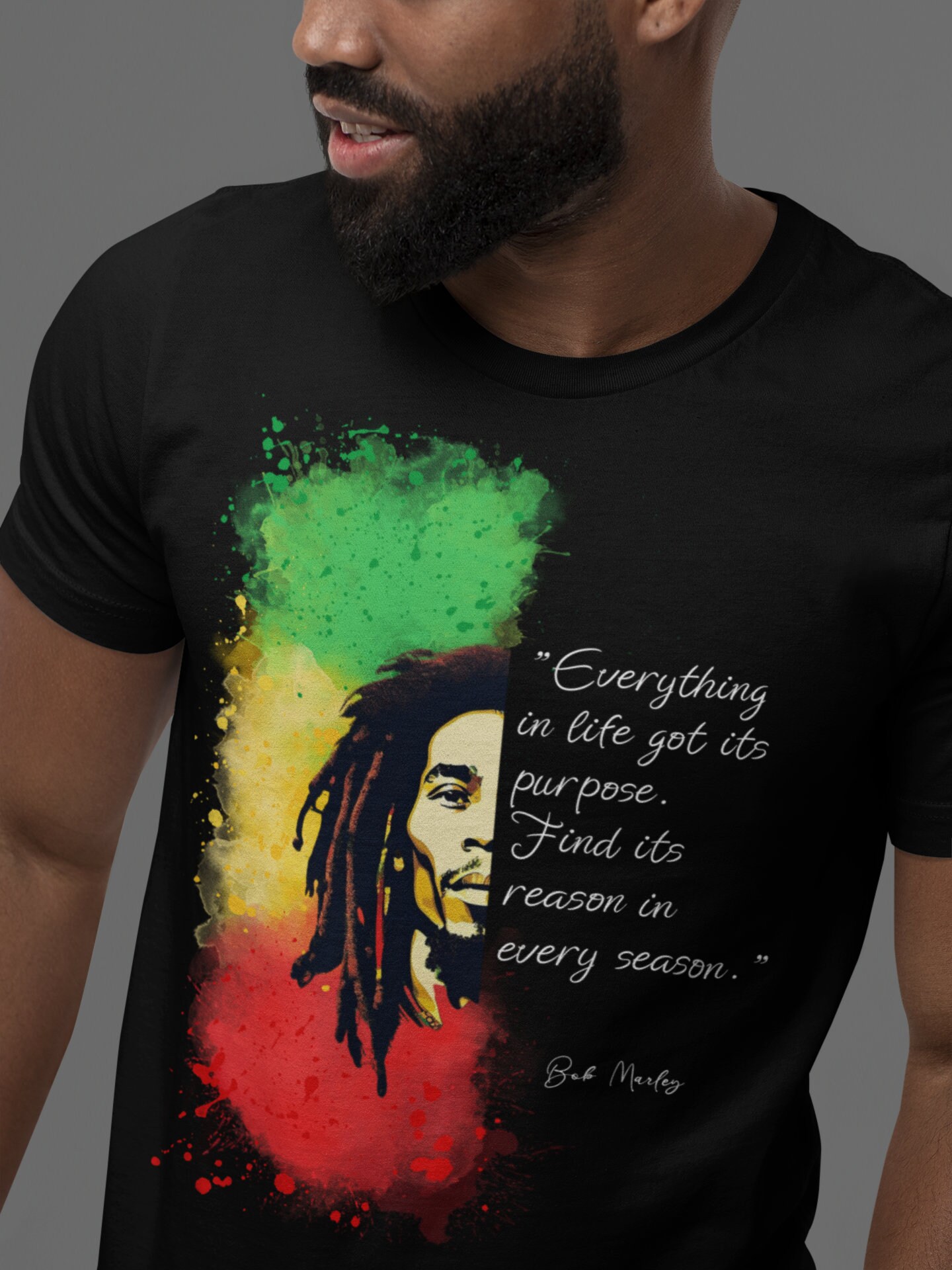 Bob Marley Rasta Face Mens Tank 157331 | Merch Store