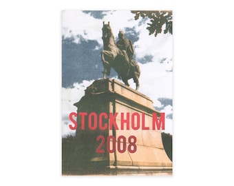 STOCKHOLM 2008 - risograph travel photo zine