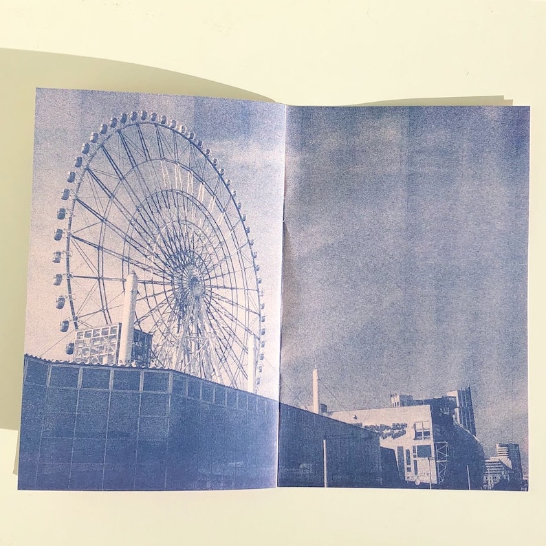 JAPAN 2009 risograph travel photo zine image 4