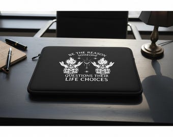 Be The Reason - Gothic Laptop Sleeve, Witchy Alternative Laptop Case, Travel Laptop Case, Gothic Style laptop Bag, Spooky Laptop Cover
