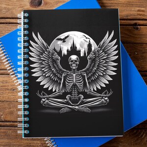 Eternal Balance - Spiral Notebook - Ruled Line Pages for Busy Witches & Creatives, Journal for Spell Planning and Daily Thoughts