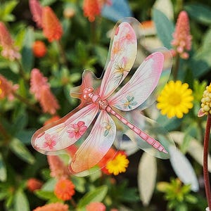 Translucent Dragonfly Stickers: Waterproof Insect Decals for Scrapbooks and Crafting