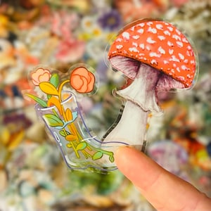 Translucent Sticker Grab Bag: Assorted Decals in Packs 20-200piece