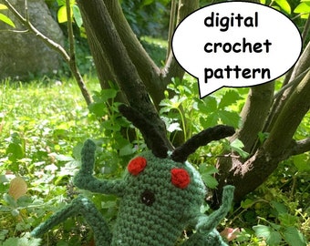 Lethal Company Hoarding Bug Loot Bug Yippee Bug Digital Crochet Pattern PDF