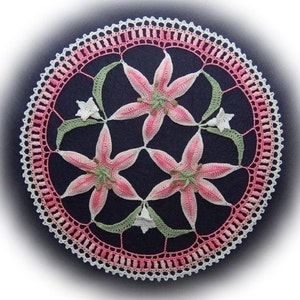 Stargazer Doily PDF Crochet Pattern image 2