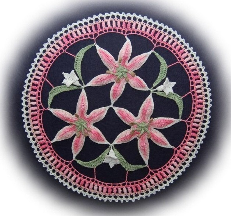 Stargazer Doily PDF Crochet Pattern image 2