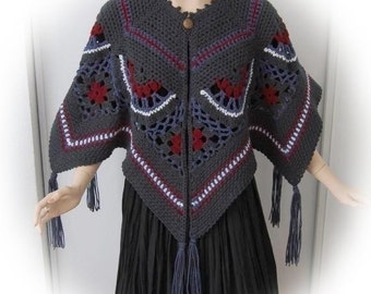 Winterdreams Caplet Crochet Pattern PDF