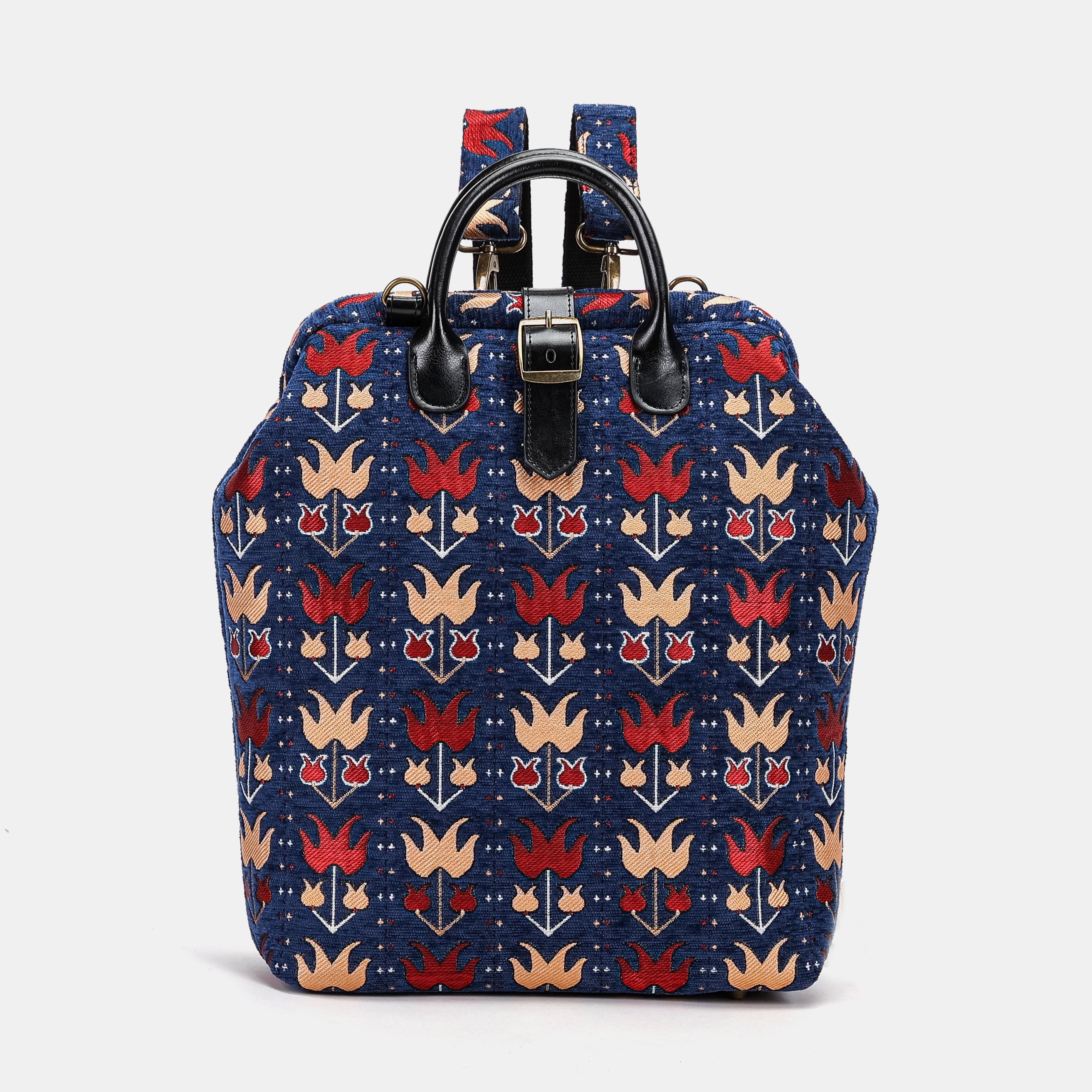 Handcrafted Carpet Backpack-mary Poppins Carpet Bag-laptop Bag