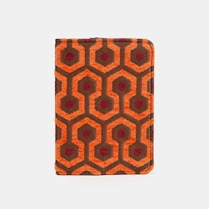 Personalized Carpet Passport Cover-Vintage Passport Case -Tapestry Passport Organizer-Travel Passport Holder-"The Shining" Overlook Hotel