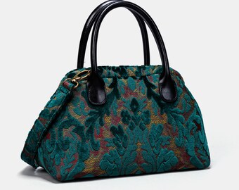 Leather Bag Original Mary Poppins Bag Carpet Satchel-mary Poppins