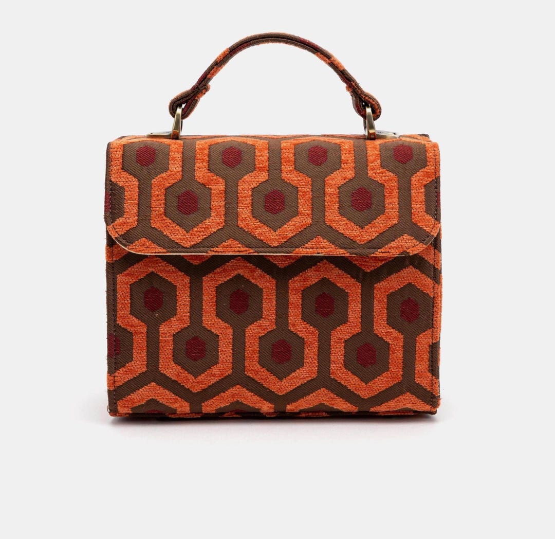 Handcrafted Carpetbag-top Handle Bag-satchel With Front Flap