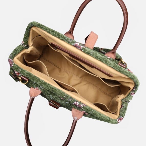 Handcrafted Mary Poppins Bag-carpet Weekender-carpet Travel Bag