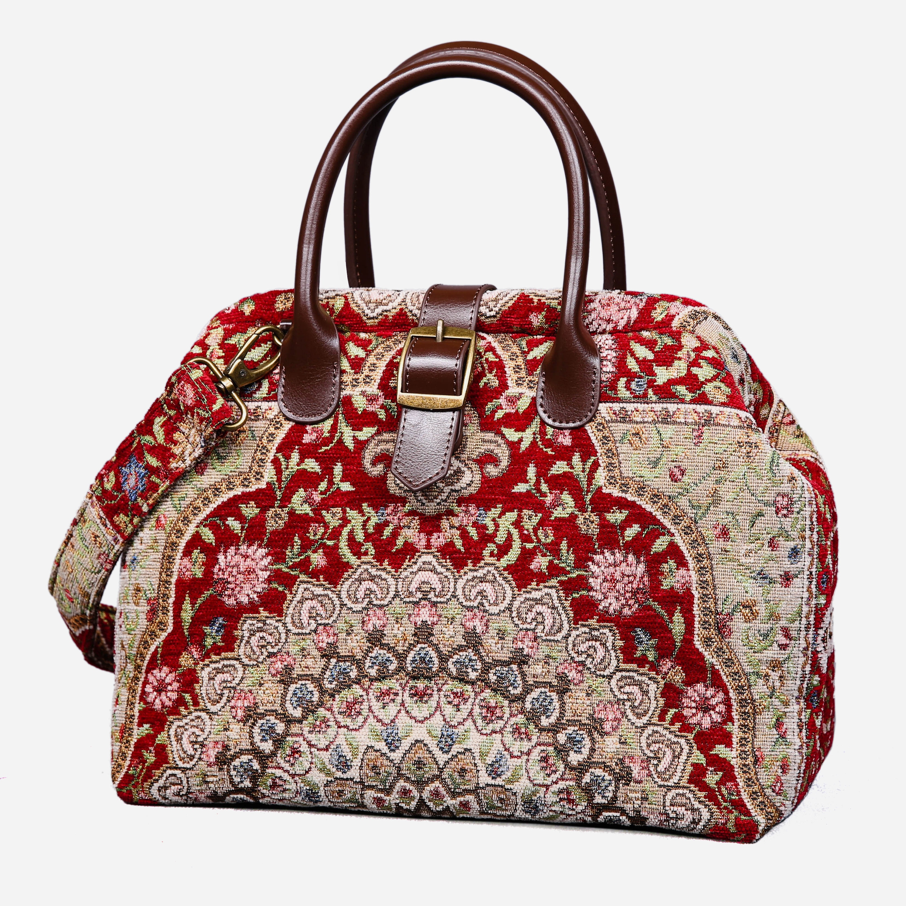 Handsewn Carpet Purse-mary Poppins Carpet Bag-everyday Carry