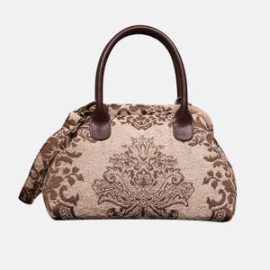 Cartable en tapis-Sac mary Poppins en forme de tapis-Sac à bandoulière à porter au quotidien-Griccia Camel