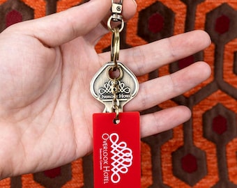 The Shining Overlook Hotel Schlüsselanhänger Zimmer Zahl 237 Schlüsselanhänger Teppich Tasche Add-On Messing Schlüssel Reise Accessoire The Shining Fan Geschenke