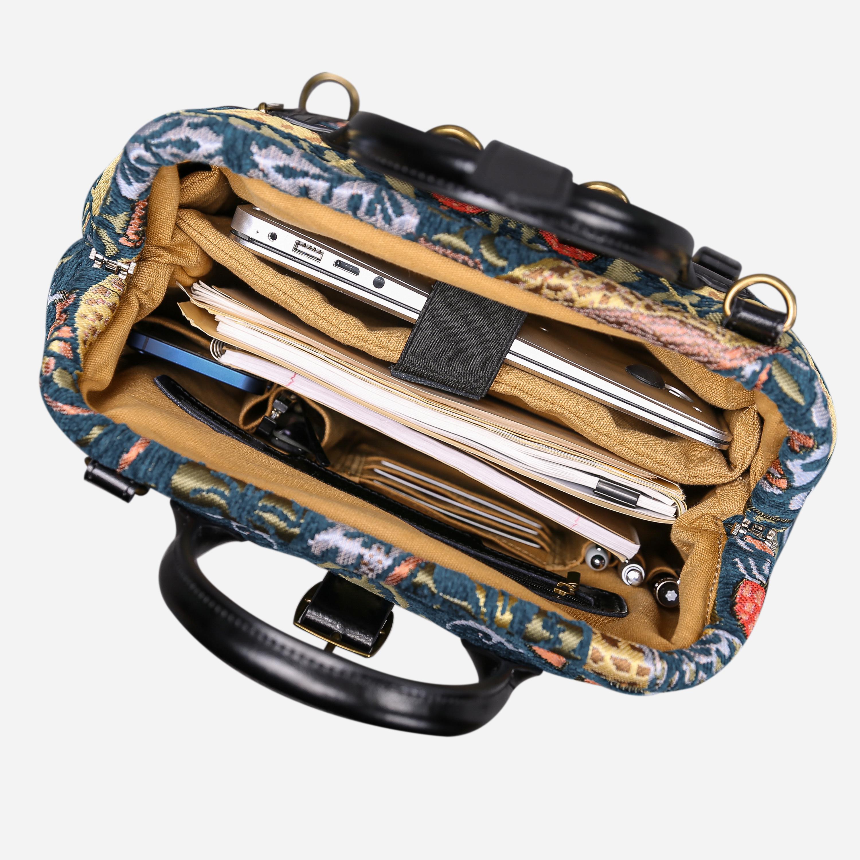 Handcrafted Carpet Backpack-mary Poppins Carpet Bag-laptop Bag