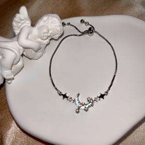 Celestial-bedelarmband | Maan-bedelarmband | Star-bedelarmband