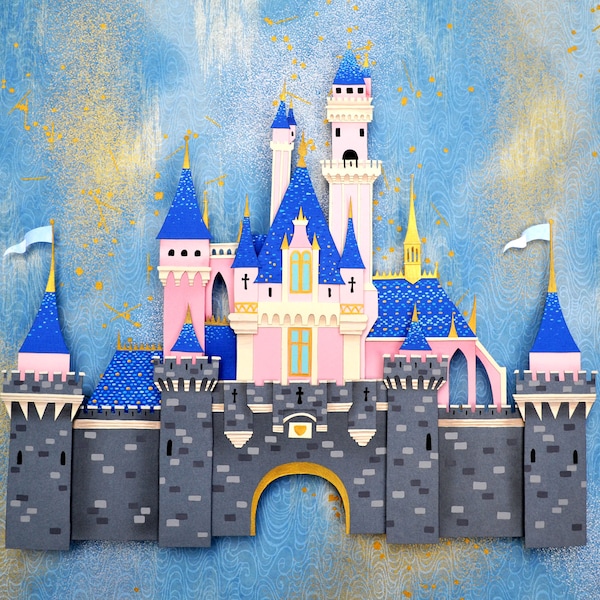 Princess Cutout Castle - Etsy