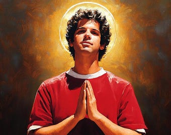 Saint Carlo Acutis | High Definition Instant Download | Christian Catholic Artwork