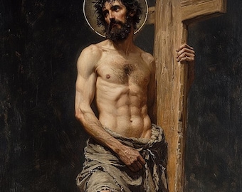 Saint Dismas The Good Thief | High Definition Instant Download | Christian Catholic Artwork