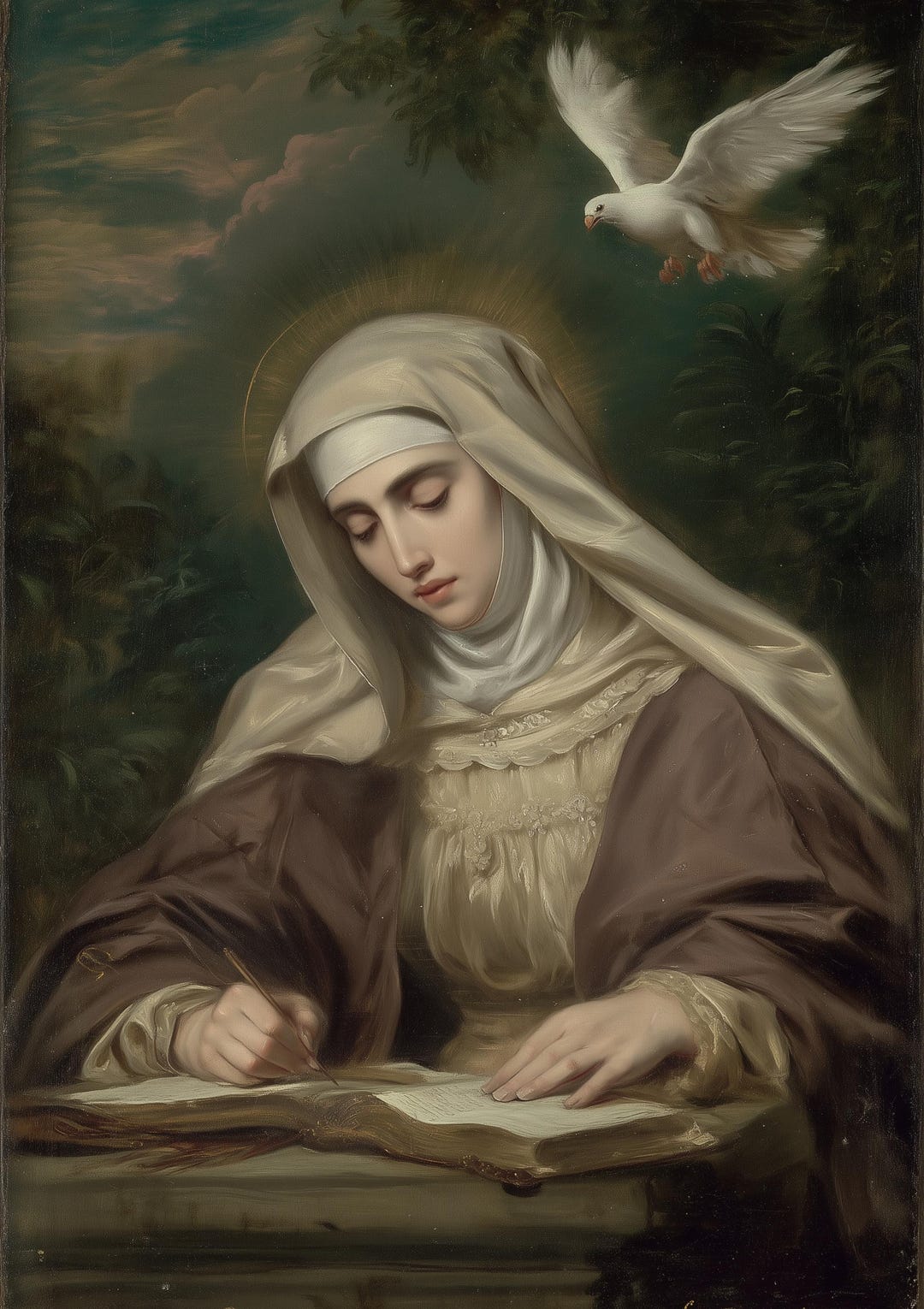 Saint Teresa of Avila Print: Catholic Spiritual Wall Art (digital ...