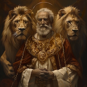 Saint Ignatius Of Antioch | High Definition Instant Download | Christian Catholic Artwork