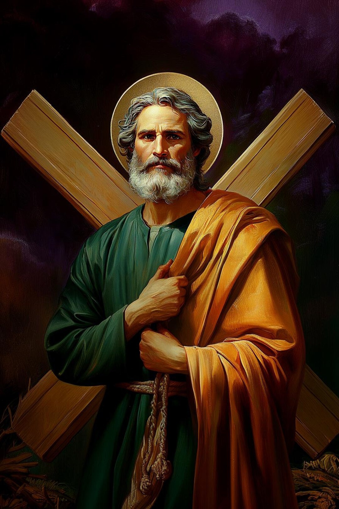 Saint Andrew the Apostle | High Definition Instant Download | Christian ...