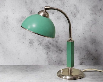 Lampa stołowa Art Deco / Bauhaus, lata 20. / 30. XX wieku