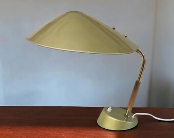 Bardzo elegancka lampa biurkowa z połowy XX wieku