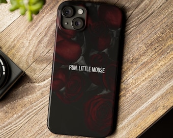 Zade Meadows telefoonhoesje, Run Little Mouse, iPhone hoesje, Haunting Adeline, Bookish Merch, boeken, Dark Romance, Booktok,