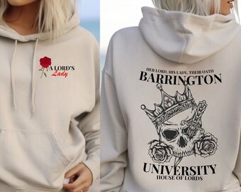 A LORD'S LADY Sweatshirt, LORDS Series, Lords, Lady, ik beloof dat je belooft, we beloven, boekenachtige merchandise, boeken, donkere romantiek, Booktok, Barrington University