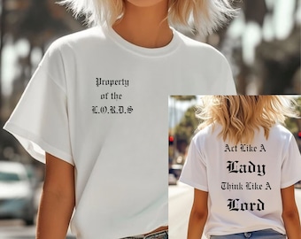 LORDS serie T-shirt, LORDS, LADY, ik beloof je dat we beloven, leesachtige merchandise, boeken, donkere romantiek, Booktok, het ritueel, Barrington University