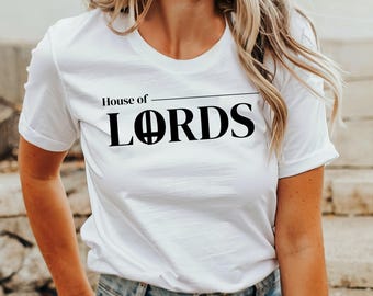LORDS Series jersey short sleeve t-shirt, Bookish Merch, Books, Dark Romance, Booktok, Bella Canvas 3001 ,House of Lords, We VOW.