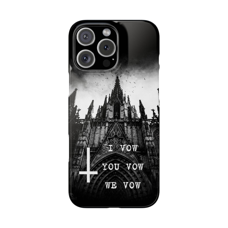 LORDS Series Phone Case, iPhone Case, I Vow You Vow We Vow, Lords, Bookish Merch, Books, Dark Romance, Booktok, Slim Phone Case image 5