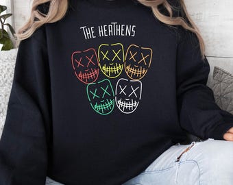 Het Heathens unisex sweatshirt met ronde hals | Boekachtig | Donkere romantiek | Cadeaus voor haar | Erfenis van goden | Rina Kent | Koningen U | Pittige merchandise | Vuil