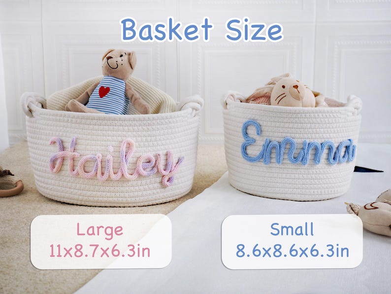 Baby Shower Gift Basket ,personalized Newborn Gift , Baby Name Gift