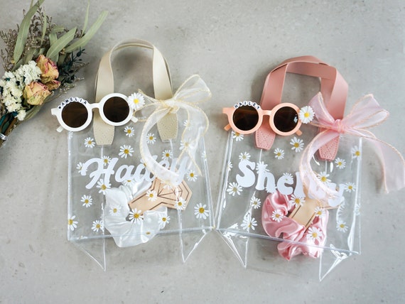 Transparent daisy bag sale