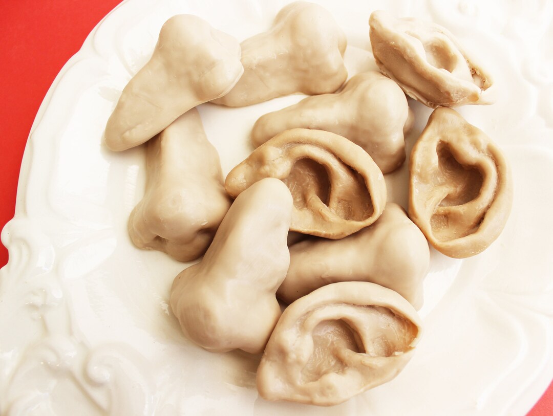 Creepy Nose and Ears Soap Set - Nose Soap, Gag Gift, Novelty Soap ...