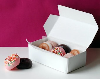 Sabonete em formato de donut: Miniaturas com aroma de chocolate (pacote com 4)