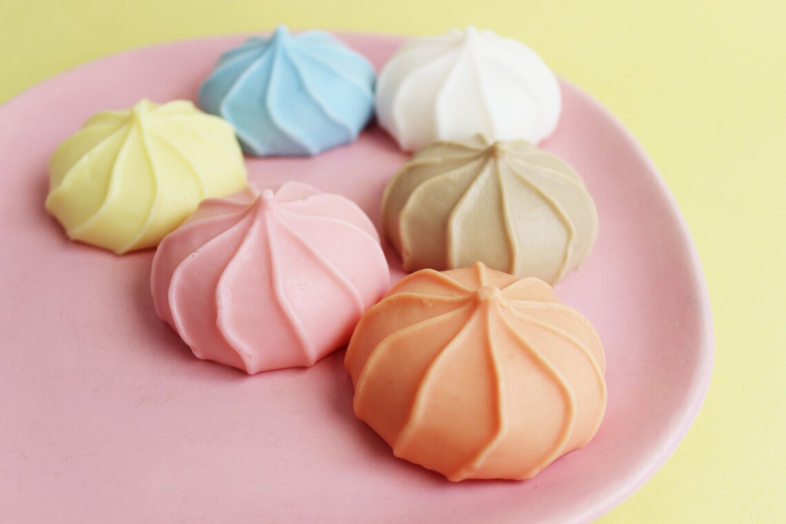 Meringue Cookie Soap Dollop Soap Frosting